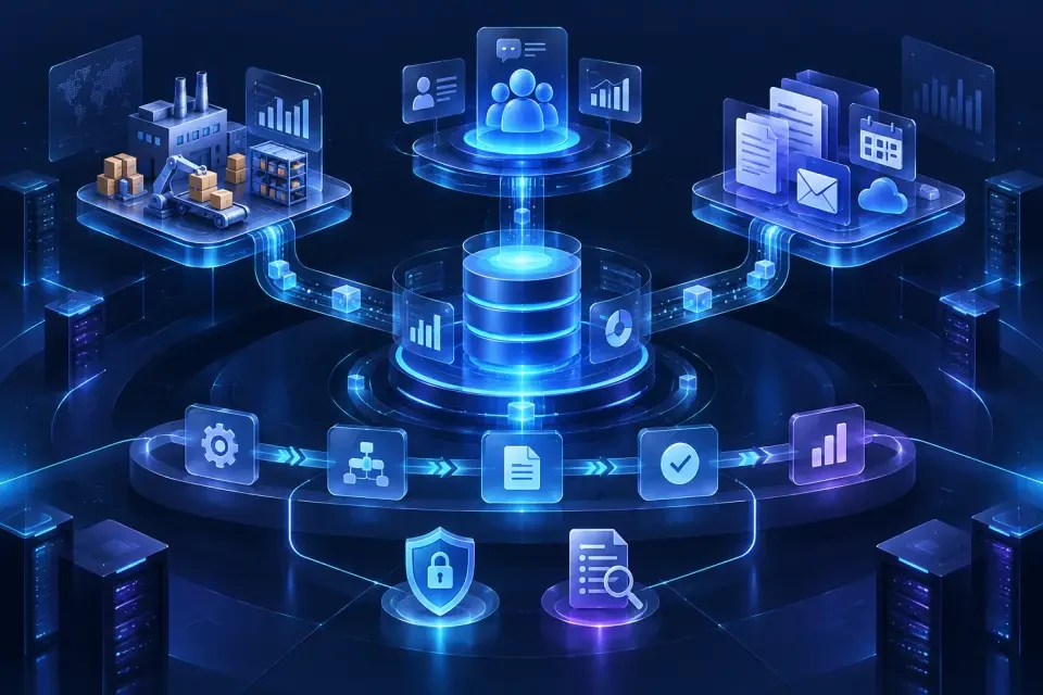 企业管理系统开发:ERP、CRM、OA与业务流程集成